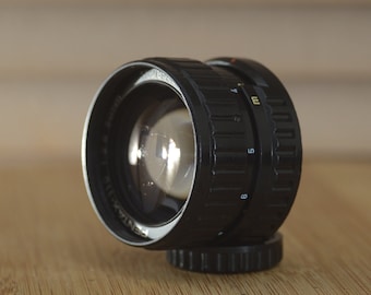 Asahi Pentax 110 50mm f2.8 lens. Gorgeous little lens to add to your Pentax 110 kit.