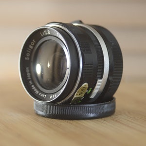 Soligor M42 35mm f2.8 lens. This is a lovely wide angle lens in fantastic condition