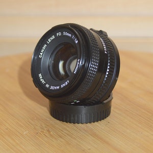 Canon FD 50mm f1.8 Prime lens. Fantastic Condition. Great bright lens.