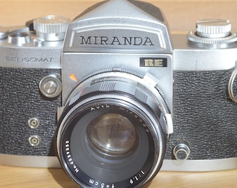 Miranda Sensomat RE Camera with 5cm f1.9 Lens