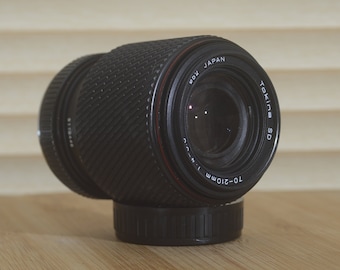 Tokina 70-210mm f4-5.6 Pentax k mount Lens. A fantastic lens for any K mount camera. Clean and sharp optics