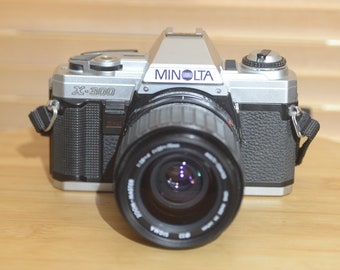 ミノルタ X-370 35mmフィルムカメラ｜マニュアル＆オートモード搭載の