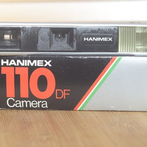 Boxed Hanimex 110 DF 110mm Camera. Excellent Vintage Camera