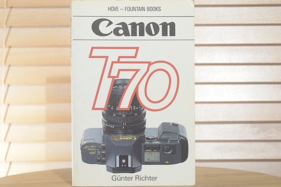Canon T70 Instruction Booklet 