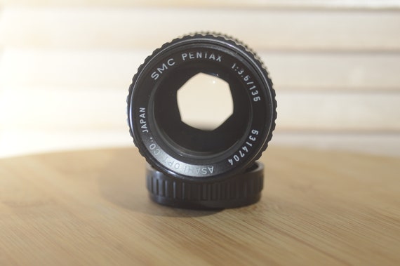 Asahi Pentax 135mm F3.5 Lens PK Mount With Case - Etsy