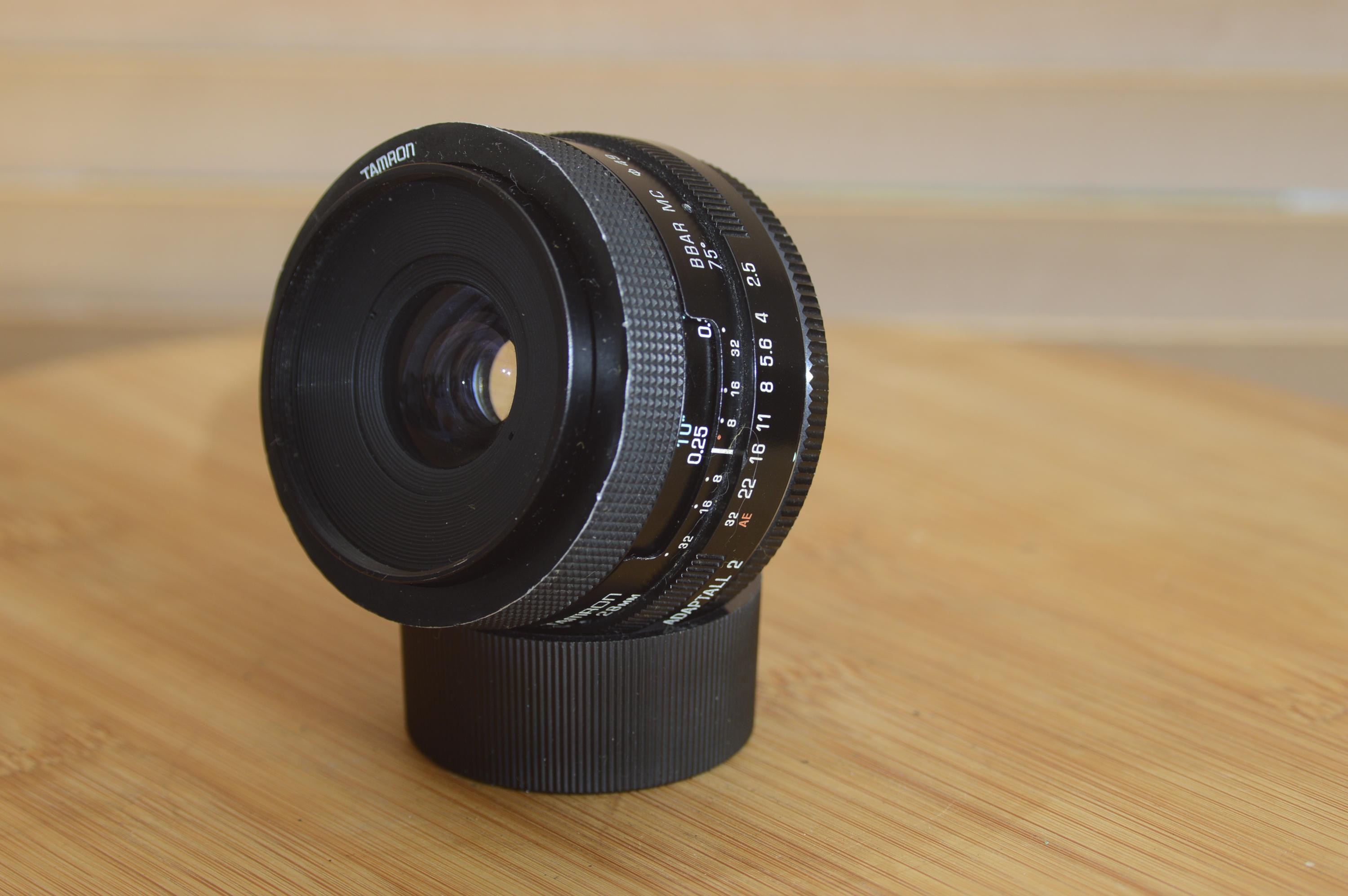 タムロン アダプトール 28mm f2.5 M42 レンズ - Etsy 日本