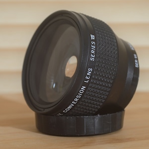 Atemberaubendes Kenlock Semi Fish Eye Conversion 52mm Objektiv, Serie 5. Eine fantastische Ergänzung zu jedem Fotografen-Kit. Ein schönes Stück Glas!