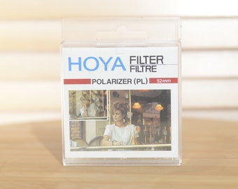 Hoya 52mm Polarizing Filter, Reduces Glare, Original Case
