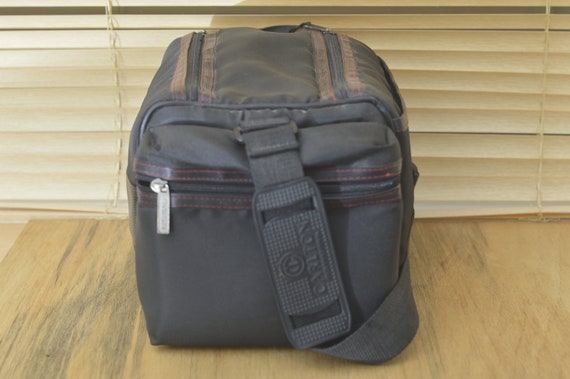 Mallette De Voyage Vintage Carlton - Coque Rigide Bleue Avec Miroir Et Fermeture Zip