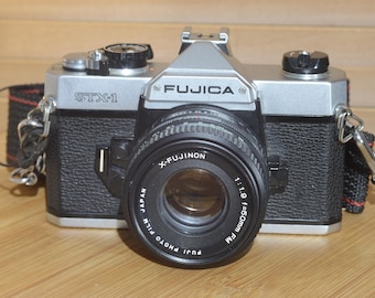 Fujica STX-1 Vintage SLR Film Camera with 50mm f1.9 Lens