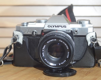 Vintage Olympus OM30 and 50mm Camera Starter Pack .