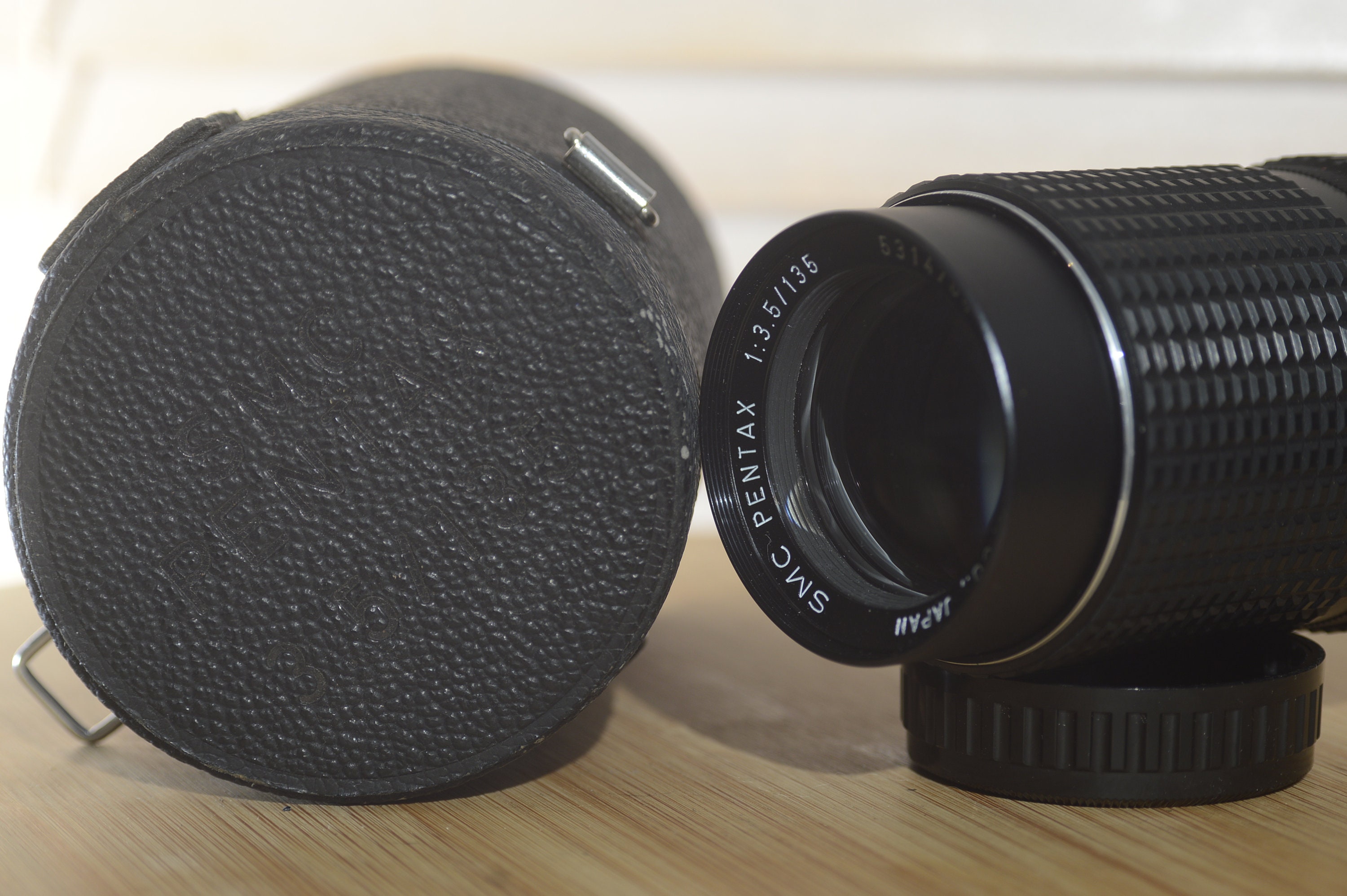 アサヒペンタックス 135mm f3.5 レンズ PKマウント ケース付き - Etsy 日本