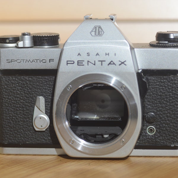 Pentax Asahi Spotmatic F. These are super collectable now, why not add one of our M42 lenses?