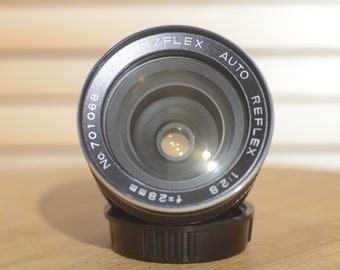 Prinzflex Auto Reflex 28mm f2.8 M42 Wide Angle Lens.