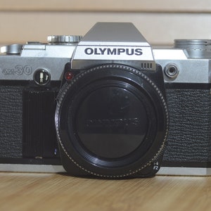 Vintage Olympus OM30 35mm Kamera.