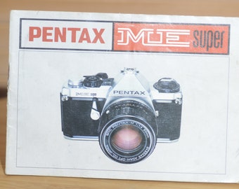 Vintage Pentax ME Super Camera Instruction Manual