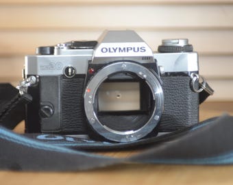 Olympus OM20 35mm SLR Film Camera Body with Strap