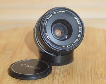 Vintage Canon FD 35mm f3.5 Wide Angle Lens. Almost Mint Condition!