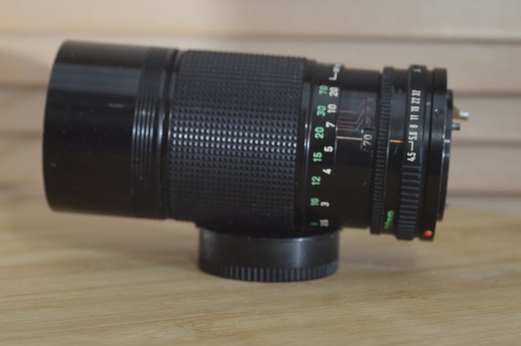 Canon FD 70-150mm F4.5 Zoom Lens. Lovely Sharp Optics. - Etsy Finland