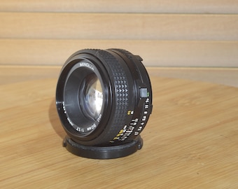 Minolta MD 50mm f1.7 Vintage Prime Lens