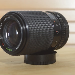 Sirius Canon FD 70-210mm f4-5,6 MC Auto Zoom Objektiv. Das sind einfach fantastische Linsen.