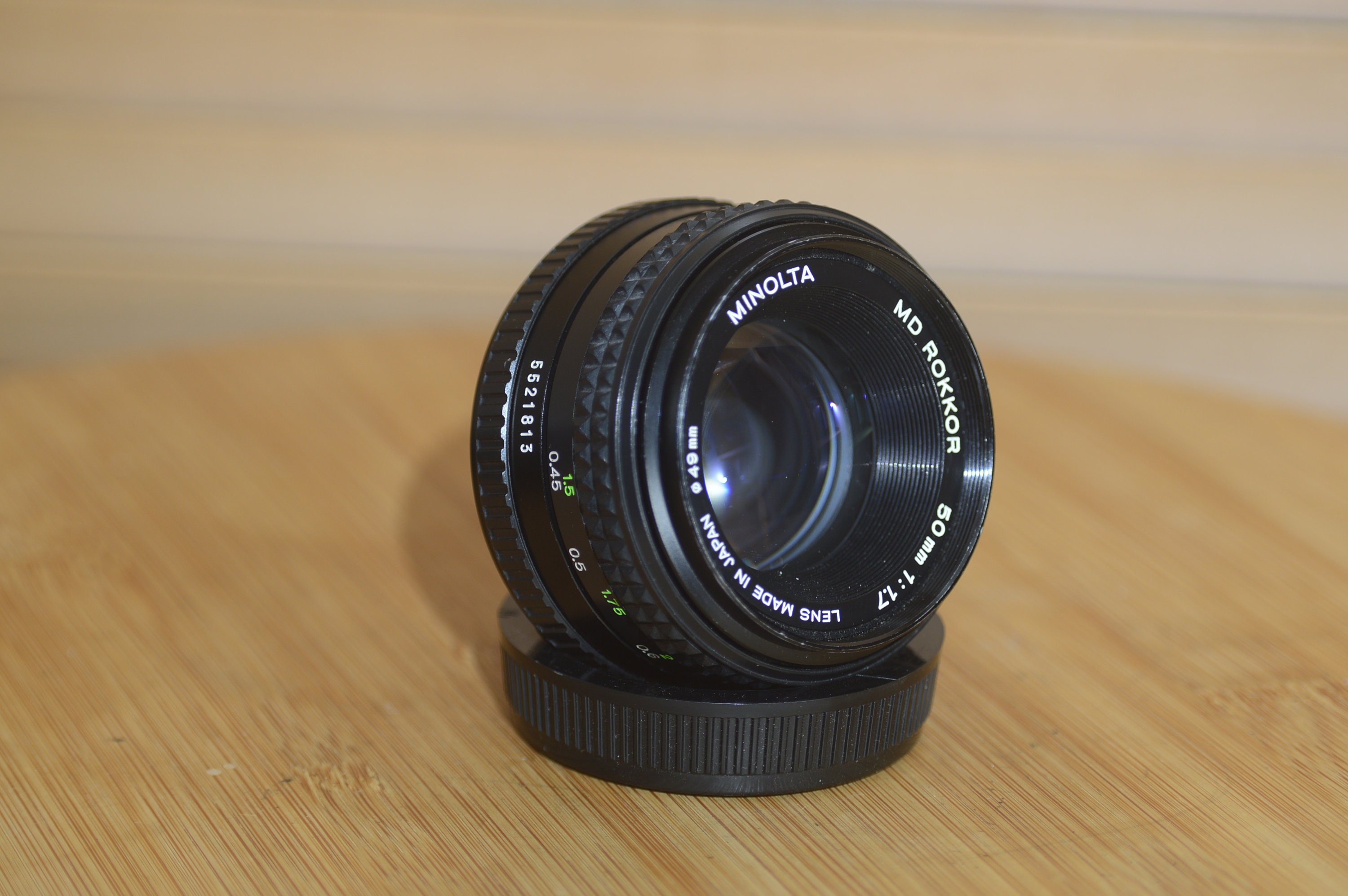 Vintage Minolta MD 50mm F1.7 Lens, Rokkor Optics - Etsy