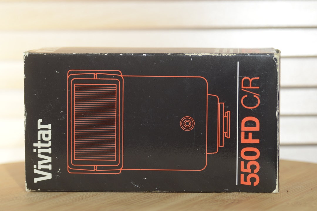 Flash Vivitar 550 FD CR Pour Canon Ricoh - Photo Argentique