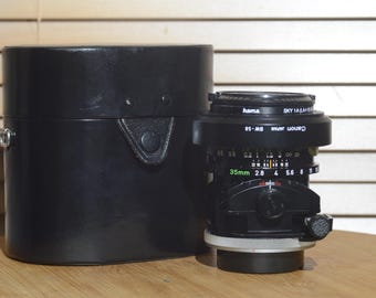 Very Rare tilt and shift 35mm SSC F2.8 Vintage FD Fit
