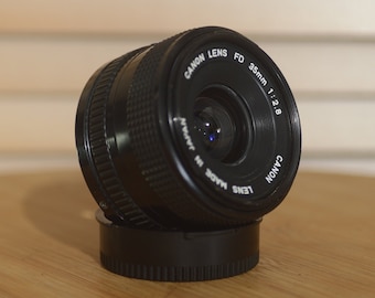 Vintage Canon FD 35mm f2.8 Wide Angle Lens