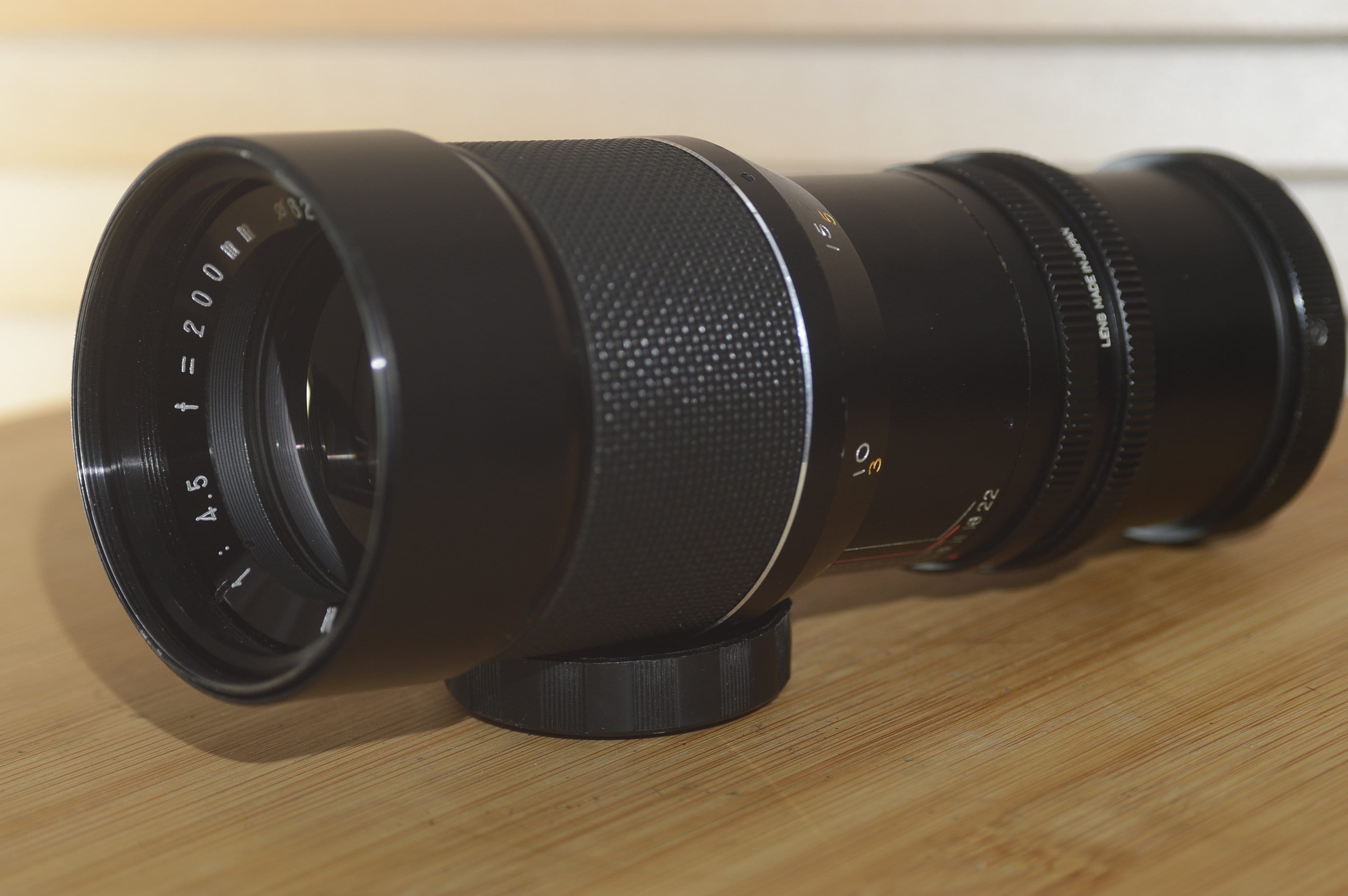 Fontron M42 200mm f4.5 Zoom Lens. Gorgeous M42 lens