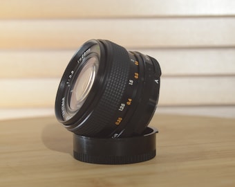Yus Automatic 28mm 2.8 - C/Y Mount - 35mm Film Camera Lens. - Etsy