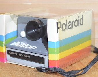 Boxed Polaroid "The Button" Camera.