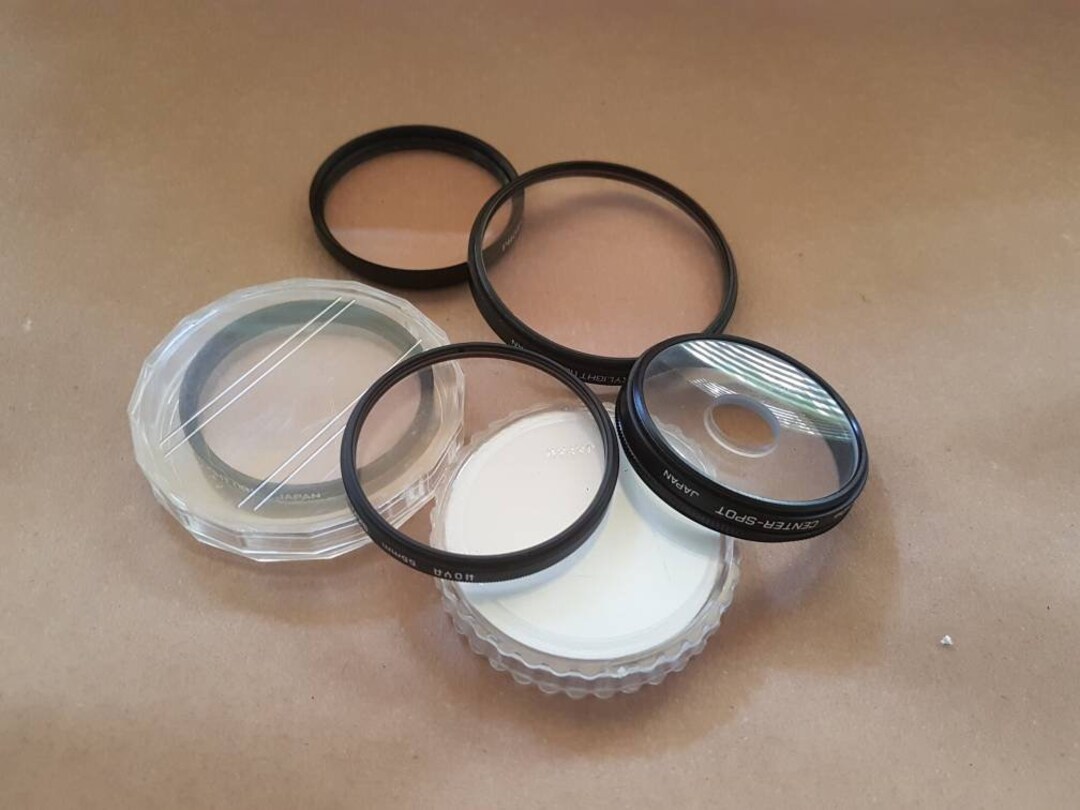 Vintage Lens Filters: UV, Polarizing - Ask for Availability - Etsy