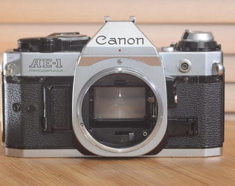 Canon AE-1 Program 35mm SLR Film Camera Body