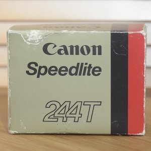 Canon speedlite 244t - Etsy 日本