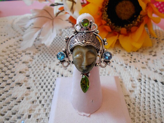 Beautiful Ring-Bling-Classy-Statement-Goddess-Per… - image 4