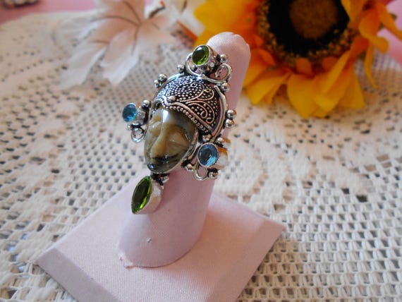 Beautiful Ring-Bling-Classy-Statement-Goddess-Per… - image 3