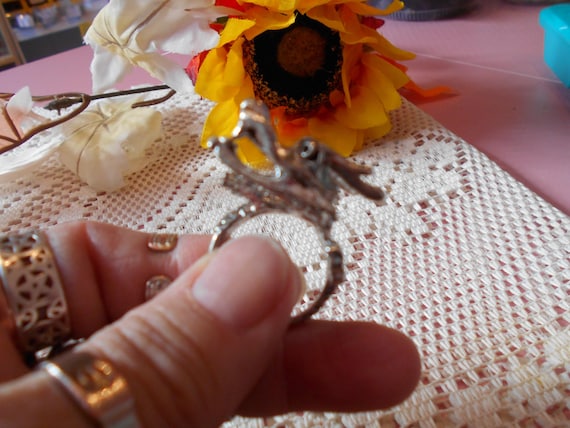 Beautiful Ring-Bling-Classy-Statement-Large Drago… - image 5