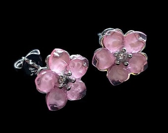 Yule Ball Flower earrings