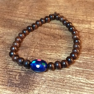 the Content of Bella&#39;s jewelry box - FANCY Prayer bracelet - made from precious ROSEWOOD - Twilight inspired