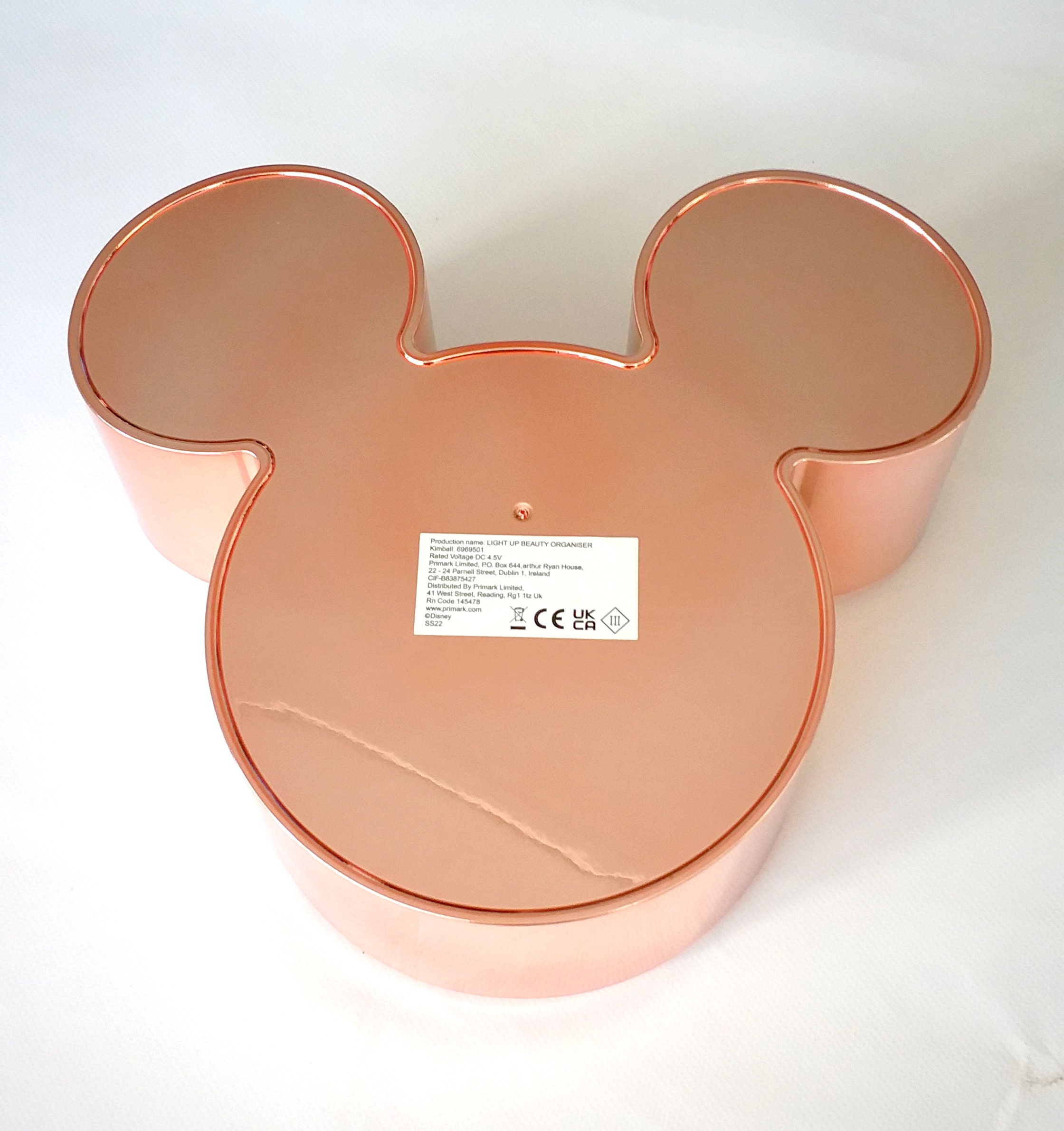 Team Mickey or Minnie Mouse? Light up Mirror Cosmetic Make-up