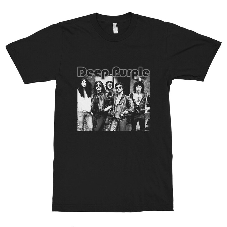 Deep Purple Band TShirt Legends of Rock Tee 100 Cotton Etsy Deep Purple Band TShirt Legends of Rock Tee 100 Cotton Etsy