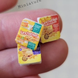 Dollhouse snack- 1:12th scale - miniature food- dollhouse kitchen- dollhouse furniture- tiny food- dollhouse food- miniature snack- tiny