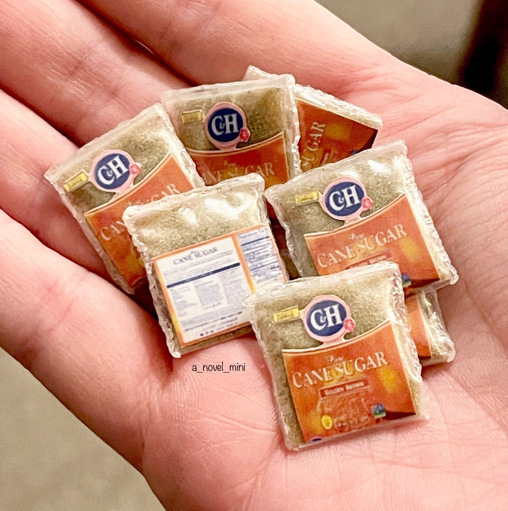 2 sacchetti di carta per casa delle bambole 1