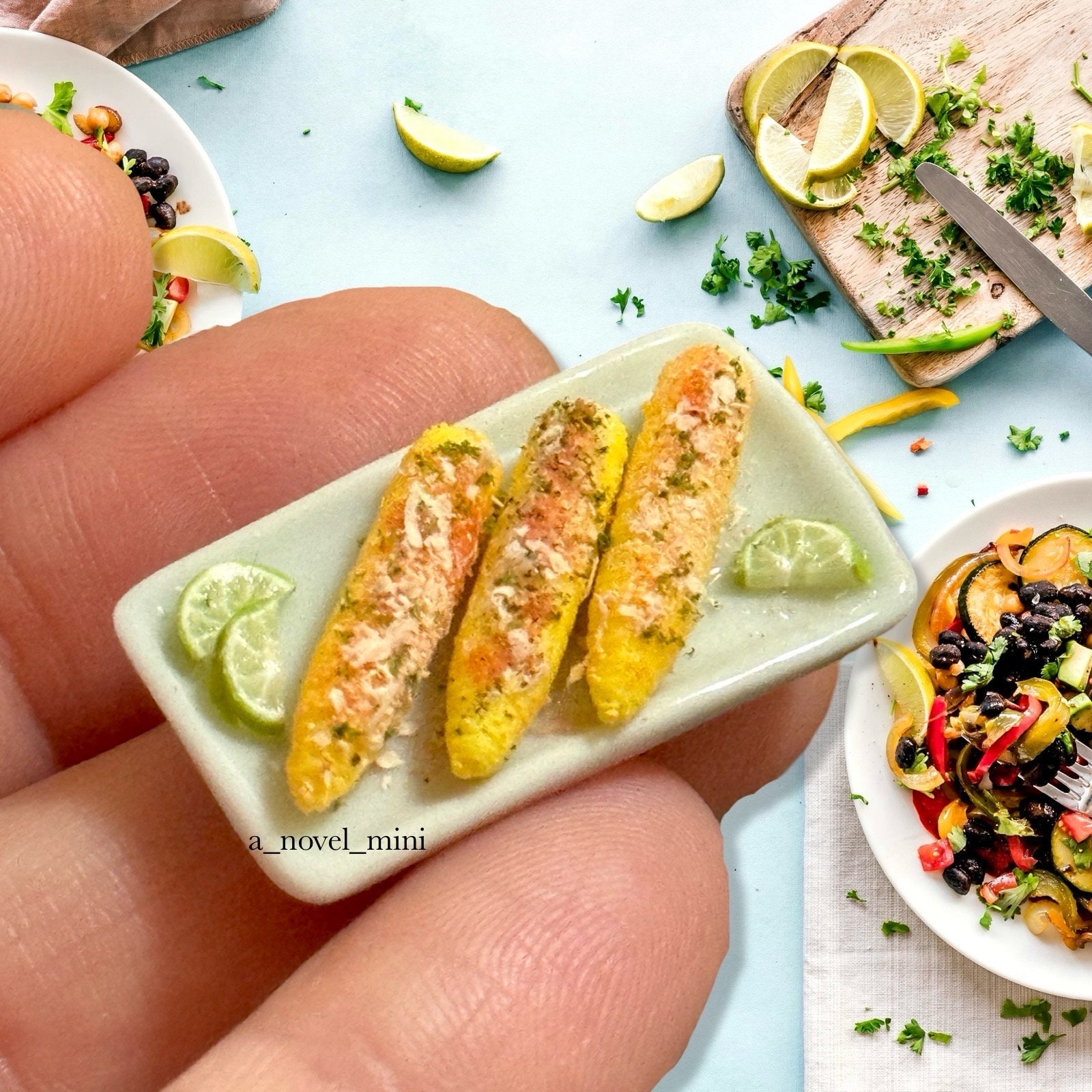 Miniature Di 8 Peperoni Campana In Scala 1:12 Per Casa Delle Bambole - Verdura Finta Per Giardino E Cucina - Foto 4