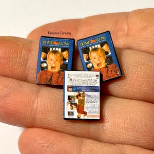 Dollhouse movie- 1:12th scale- dollhouse furniture- miniatures- dollhouse dvd- miniature dvd- dollhouse accessory- tiny dvd- dollhouse