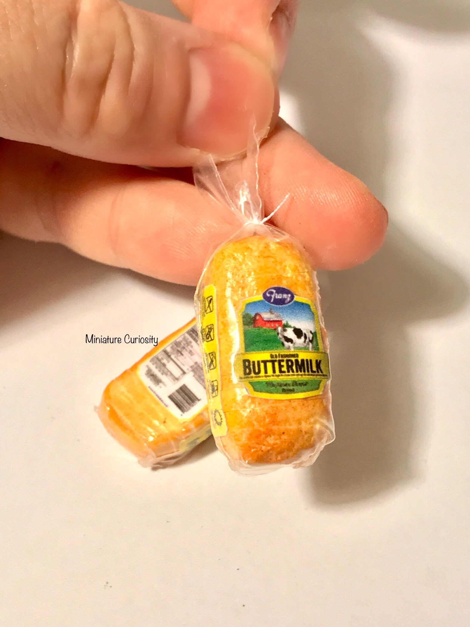 Cesto Di Pane In Miniatura Scala 1:12 | Accessorio Cucina In Resina | Croissant E Panini