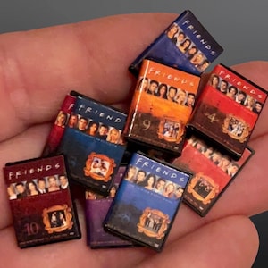 Dollhouse movie- 1:12th scale- dollhouse furniture- miniatures- dollhouse dvd- miniature dvd- dollhouse accessory- tiny dvd- dollhouse