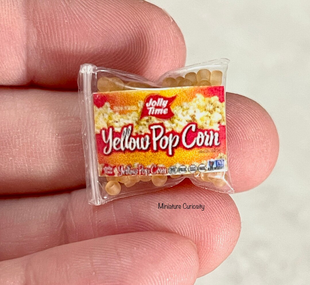 Dollhouse Popcorn- Dollhouse Furniture- Dollhouse Kitchen- Miniature ...