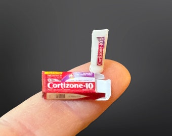 Medicina para casa de muñecas - Escala 1:12 - Miniaturas para casa de muñecas - Artículos para casa de muñecas - Medicina en miniatura - Miniaturas - Cocina para casa de muñecas - Medicina pequeña